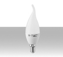 Lampadina LED a Fiamma Luce calda E14 Chip Samsung 5.5W 470 lumen 3000K - Ideale per lampadari