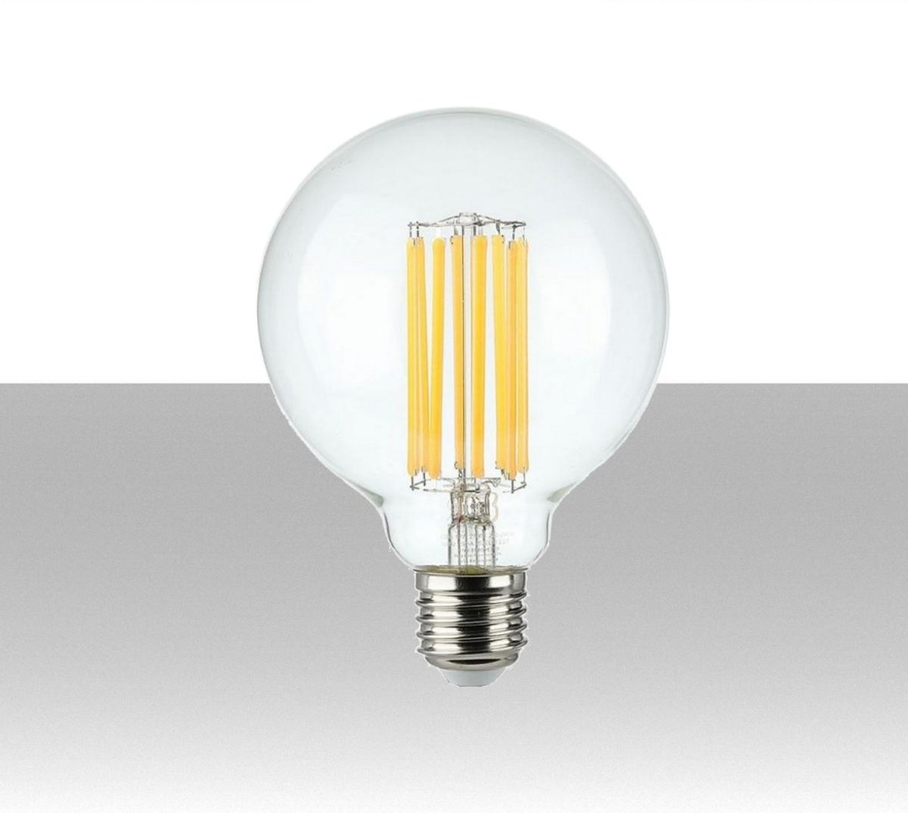 Lampadina LED E27 18W 135LM/W G95 Filamento 3000K