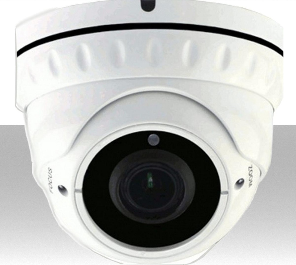 Telecamera Dome 5MPX Varifocal 2.8-12mm IR 35M 4 IN 1 (TVI CVI AHD CVBS) 