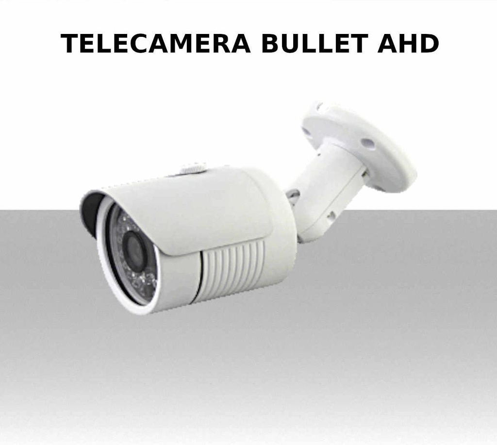 Telecamera AHD 1920x1080px Sensore 1/2.8" CMOS Sony 3.6mm IR 30M con DWDR + Sense-Up + OSD