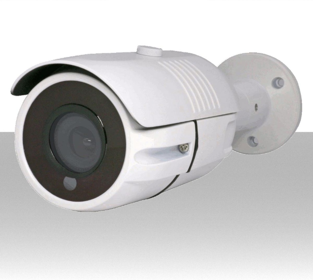 IP camera Bullet OnVif H265 5Mp 1/3" Varifocal 3...12mm IR 40 metri in metallo 12V