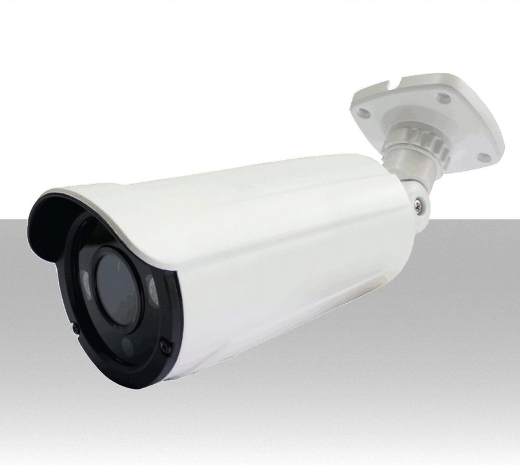 IP camera waterproof 2Mpx 1/3" Sony Hiliconics Varifocal 3:12mm IR 40 metri - In metallo