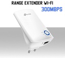 Ripetitore WiFi wireless 300Mbps WPS con Porta LAN ethernet 