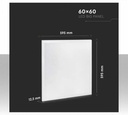 Pannello LED 40W 60x60cm 4000K 4950 lumen - Driver Incluso