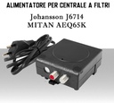 Alimentatore per centrali TV a filtri programmabili Johansson e Mitan