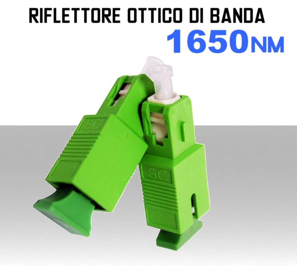 Riflettore per fibra ottica SC/APC da 1650NM 