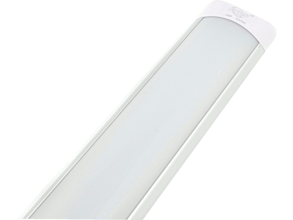 Plafoniera LED lineare Super Slim 20W Luce Naturale 4000K - Lunghezza 60cm - Applique