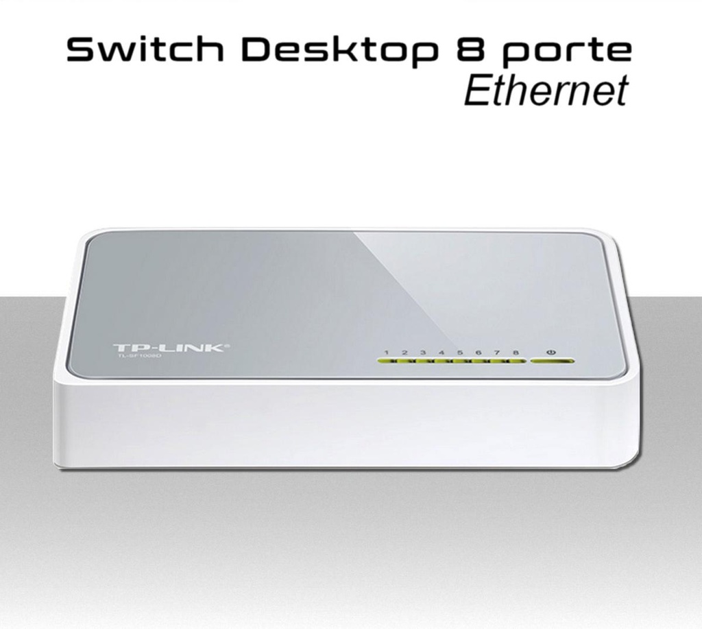 Switch Desktop TP-LINK  8 porte Ethernet