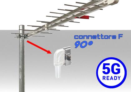 Antenna TV Logaritmica UHF 5G Ready 30 Elementi Emme Esse 2148F90B