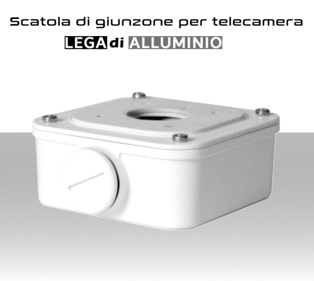 Scatola di giunzione in alluminio a tenuta stagna per telecamera Bullet 