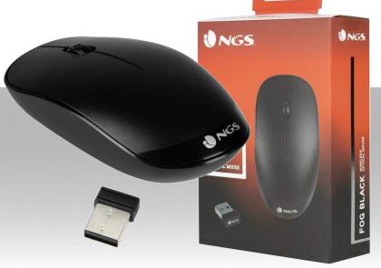 Mouse ottico Wireless USB nero senza fili