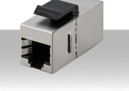 Accoppiatore RJ45 Cat.6 schermato STP da Pannello