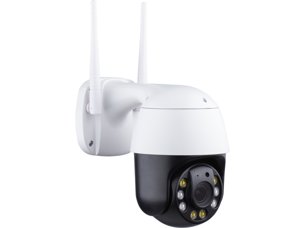 Telecamera speed dome motorizzata WiFi 5MPX ZOOM 2.7-13.5mm con slot memoria SD + Audio bidirezionale + LED bianchi + LED IR