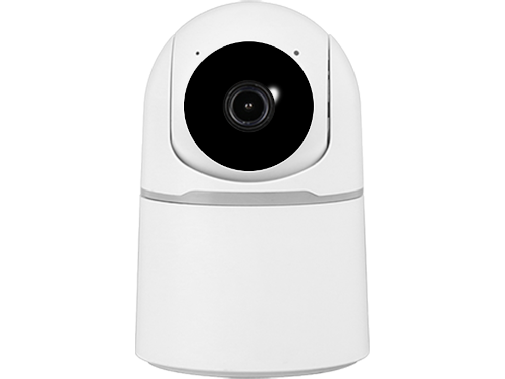 Telecamera WiFi motorizzata per interno TUYA 4MPX lente 3.6mm con slot memoria SD + Audio bidirezionale + Infrarossi per visione notturna - APP TUYA