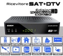 Decoder Edision Piccollino COMBO SAT- Terrestre in FULL HD 12 Volt Funzioni USB slot smart card