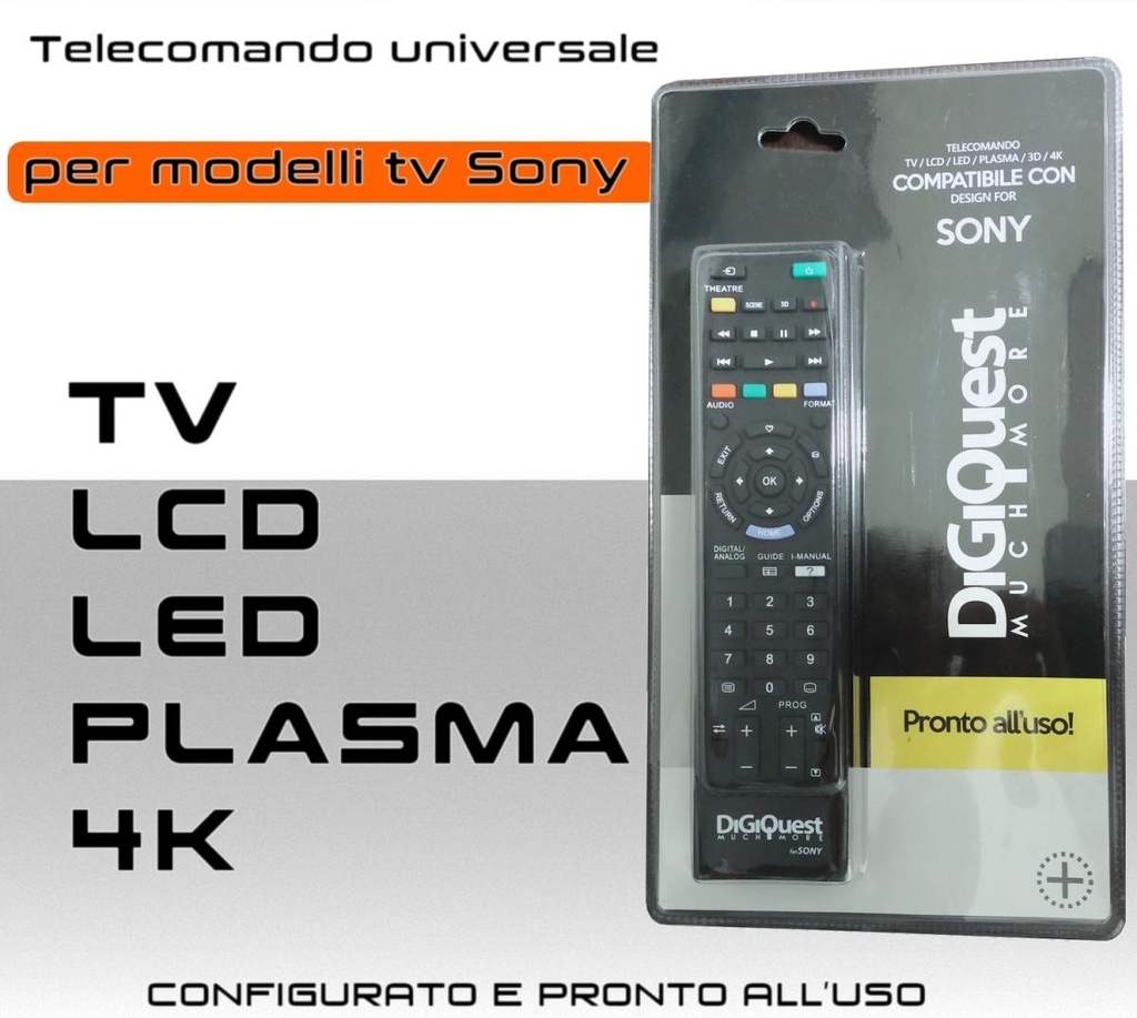 Telecomando universale per TV SONY come l'originale