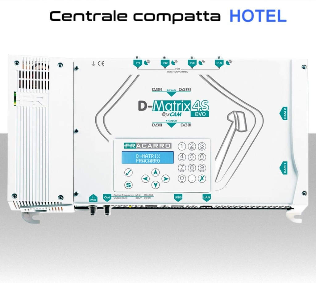 Centrale compatta D-MATRIX-4S evo 