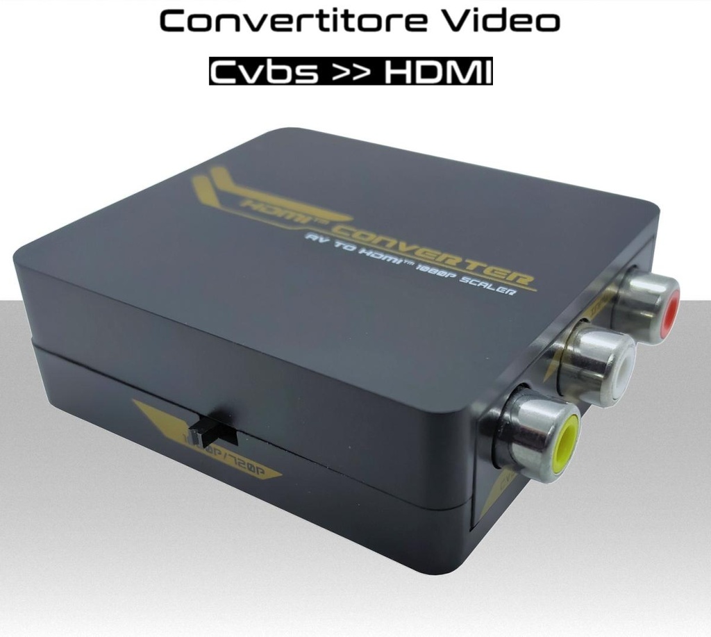 Convertitore Video da Cvbs a HDMI 1080p 60Hz