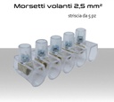 Morsetti elettrici volanti per cavi elettrici da 2,5 mm²