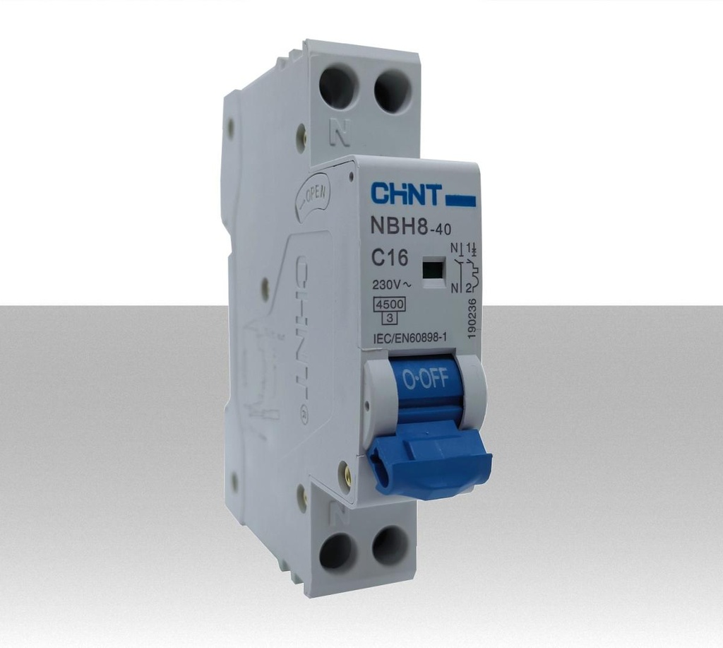 Interruttore magnetotermico 16A compatto 1 modulo CHINT