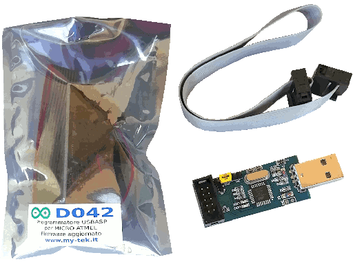 [D042] Programmatore USBASP per MICRO ATMEL