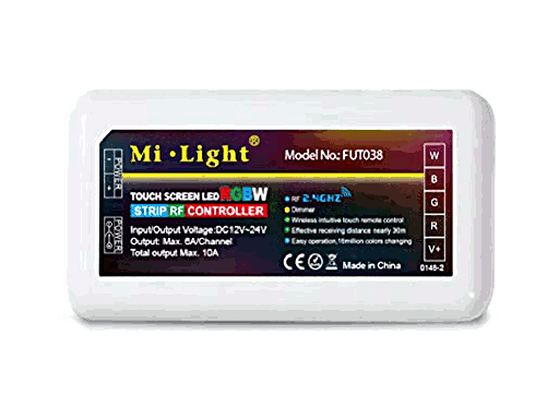 [LA011] Controller Mi-Light per strisce LED RGBW 12V / 24V - MAX 10A