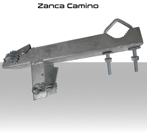 [SAZDC0005] Zanca Francese Rinforzata da camino - Lunghezza 20cm - Supporto pali per antenne TV