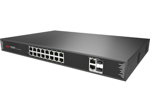 [HT-POE31016PFA] Switch 18 porte di cui 16 10/100 POE + 2 GIGABIT - ONV