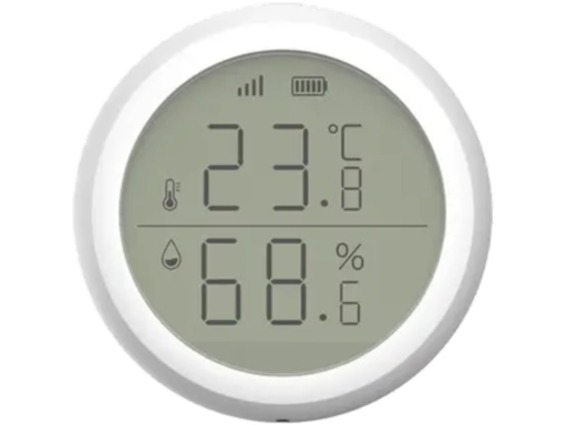 [STZS1J] TUYA - Misuratore della Temperatura e Umidità con Display LCD - ZigBee - Alimentazione 2x AAA