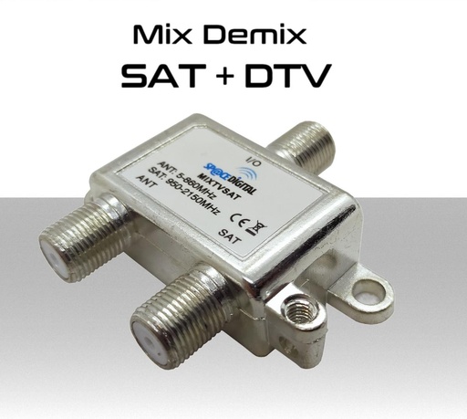 [MS2189] Miscelatore TV SAT demiscelatore  MIX DEMIX per segnale digitale Terrestre e Satellitare