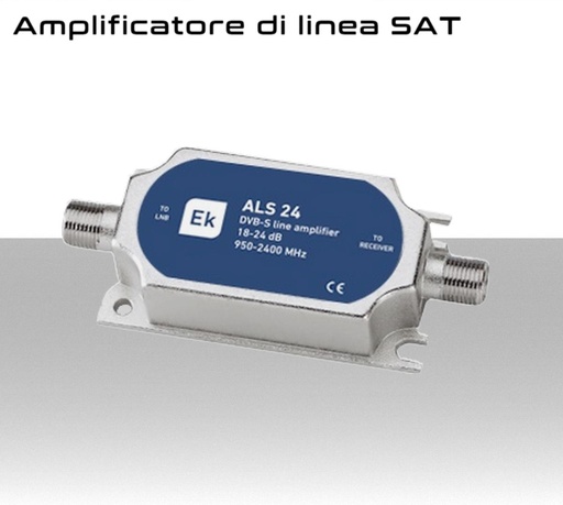 [MS1535] Amplificatore di linea SAT Classe A  18-25 dB