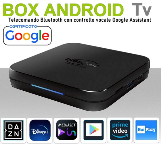 [SA0008] TV Box android 4K google tv  Play store Digiquest KM9 Wi-Fi e Bluetooth 