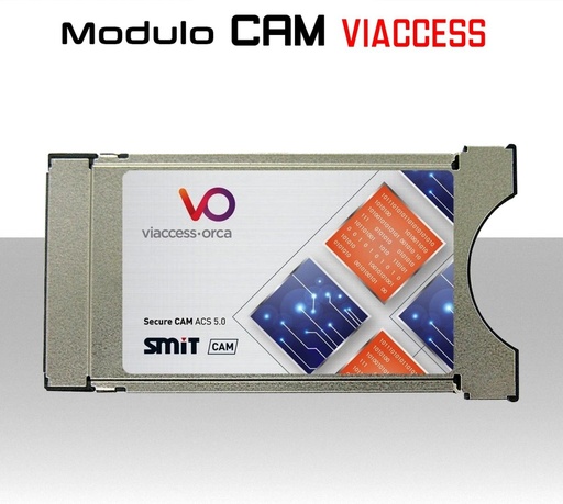 [MS0059] Cam Viaccess modulo common interface Smit versione Viaccess orca aggiornata Secure 64 bits