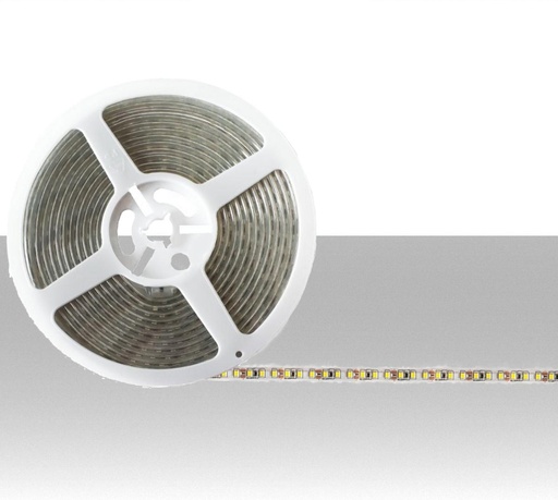 [SKU-212038] Strip LED 12V 3000K 800lumen/metro SMD 8W/m 120 LED/m IP65 9.2mm - Rolla da 5 metri