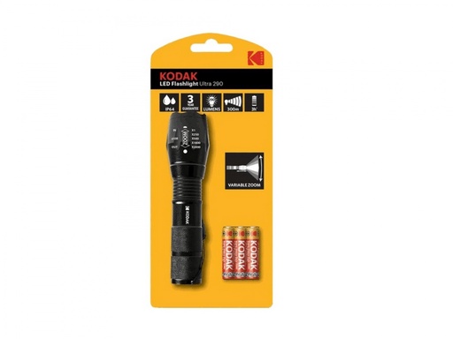 [K30418363] Torcia LED ULTRA 290 KODAK completa di batterie