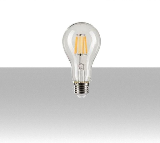 [SKU-43641] Lampadina LED E27 4W A60 Filamento Incrociato 2700K Dimmerabile