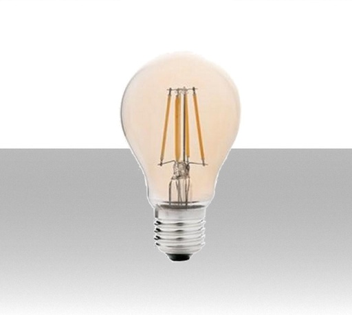 [SKU-4499] Lampadina LED E14 4W P45 Filamento Ambrato 2200K