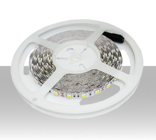 [SKU-2120] Strip LED 12V RGB SMD5050 10,8W/m 60 LED/m IP20 10mm - Rolla da 5 metri - 1000 lumen/metro