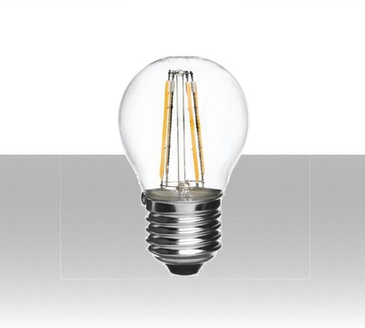 [SKU-4428] Lampadina LED E27 4W 100LM/W G45 Filamento 6400K