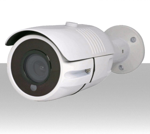 [IPC114-5] IP camera Bullet OnVif H265 5Mp 1/3" Varifocal 3...12mm IR 40 metri in metallo 12V