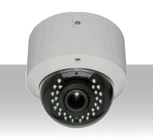 [IPC113-2] Telecamera IP Dome Onvif 2MP Ottica varifocale 2.8-12mm da esterno antivandalo - In metallo