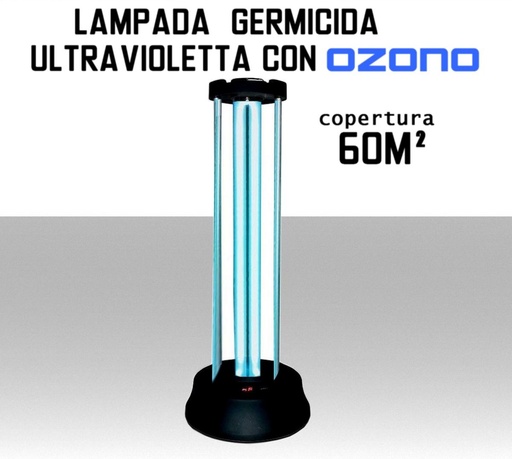 [SKU-11208] Lampada Germicida UV con ozono per sterilizzare ambienti domestici e luoghi di lavoro