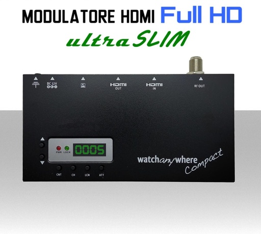 [SA2224] Modulatore HDMI digitale con risoluzione FULL HD 1080p ultra compatto