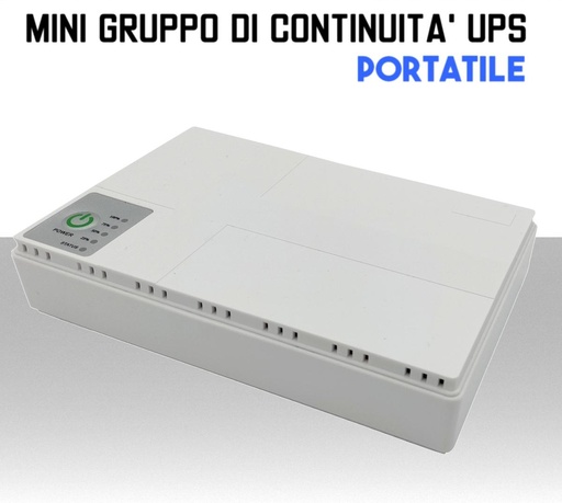 [MS1594] Mini ups per router modem e telecamere gruppo di continuità portatile con PoE