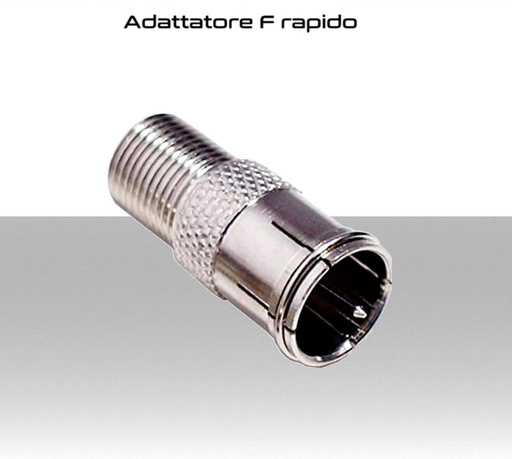 [MS2206] Adattatore F ad innesto rapido  