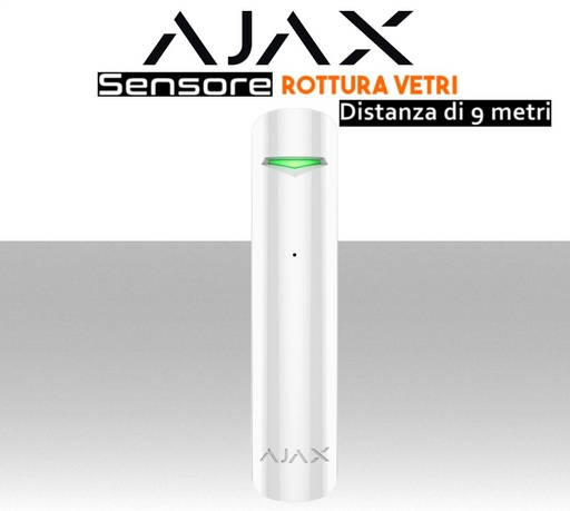 [MSGlassProtect] Rilevatore rottura vetri wireless Ajax GlassProtect 