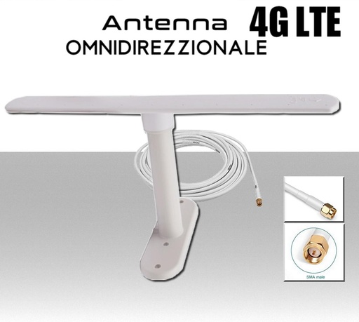 [SA1802] Antenna 4G Omnidirezionale internet da esterno ed interno per aumentare le prestazioni del router modem 4G