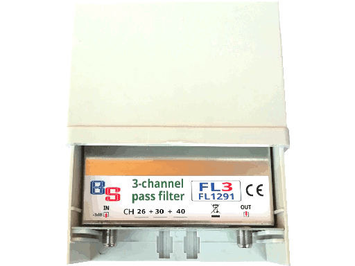 [FL3-CH] Filtro passacanale 3 canali