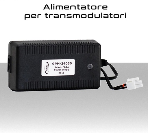 [MS1415] Alimentatore per transmodulatori GDS massimo 2 collegati  24v  1,2A