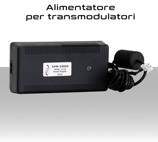 [MS1416] Alimentatore per transmodulatori GDS massimo 3 collegati 24v 2,1A